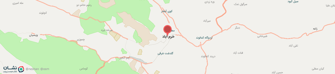 عکس نقشه خرم آباد