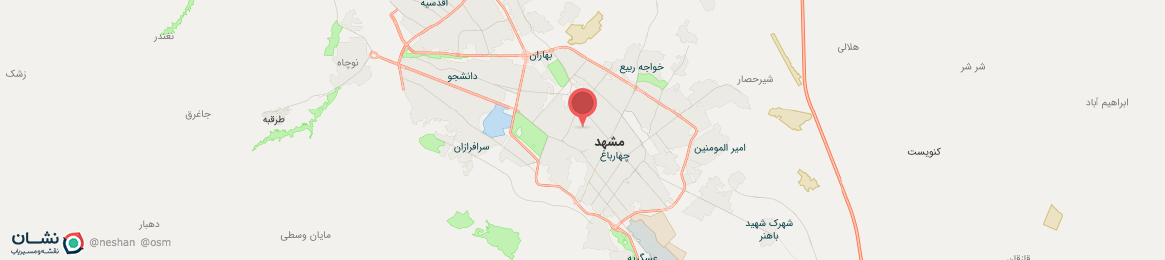 عکس نقشه مشهد