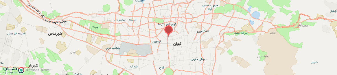 عکس نقشه تهران